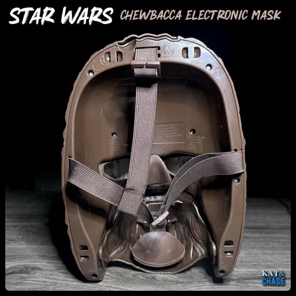 Tested Chewbacca Electronic Mask Talking Star Wars Force 2015 Chewy Halloween - Picture 4 of 12